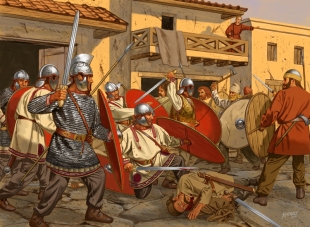 Romans vs Franks